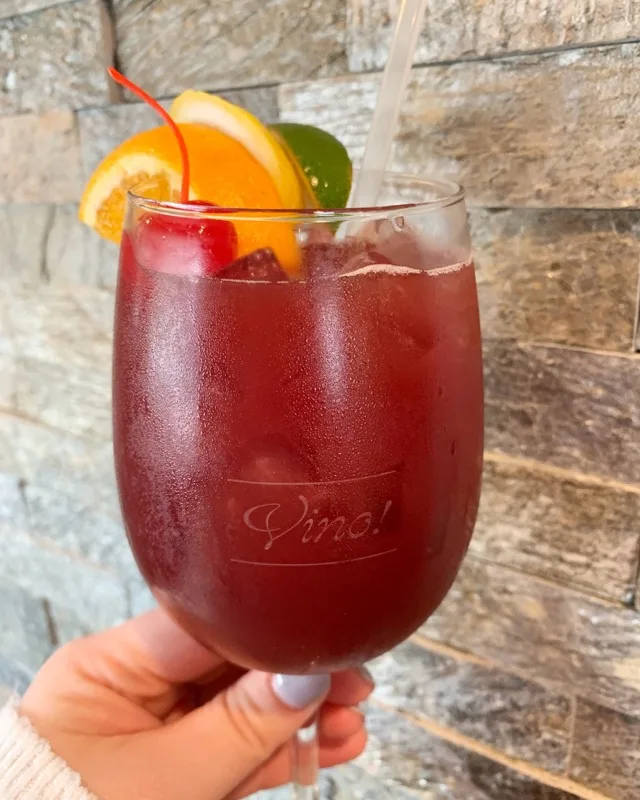 Sangria served at Bailey's Surf N Turf